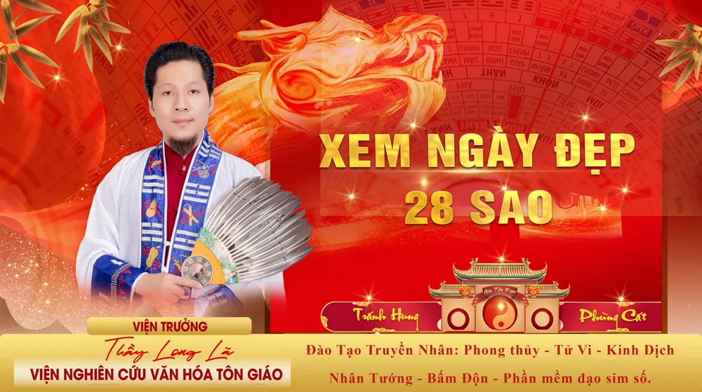 XEM NGÀY ĐẸP 28 SAO
